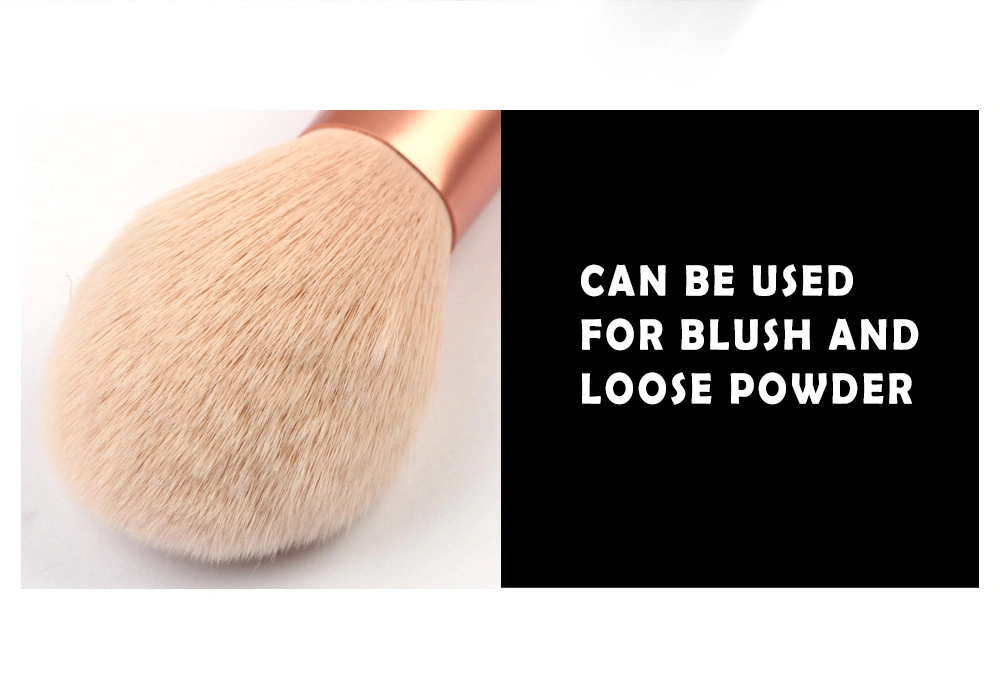 New OEM Products 15cm Foundation Brushes Hot Sell Portable Beauty Tool Artificial Fiber Makeup Brush Blush Brush Cosmetic Brush