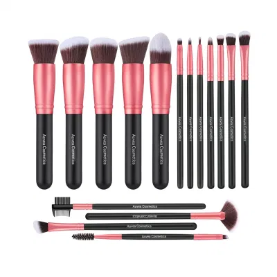 Custom OEM Private Label Maquiagem Cosmetics Beauty Luxury Makeup Brushes Sets Foundation Powder Blush Eyeshadow Concealer Lip Eye Make up Brush